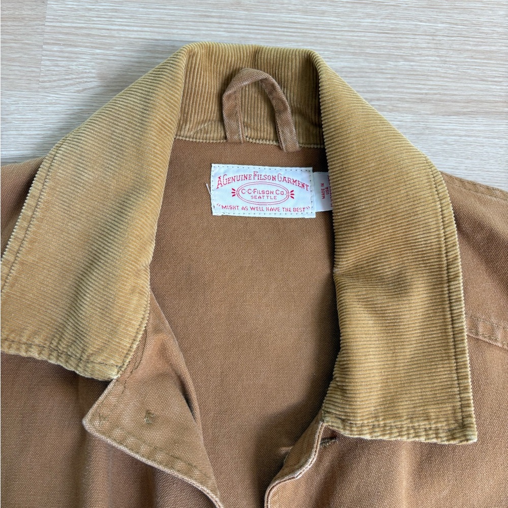 Filson Brown Field Jacket - Picture 3 of 4